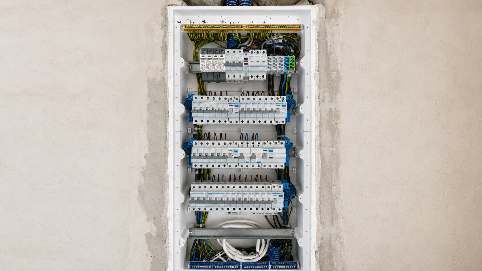 Realizacja rozdzielnicy elektrycznej i pomiarów